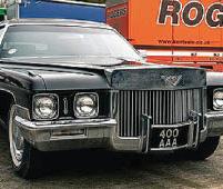 Who wants to rock up in this Cadillac?