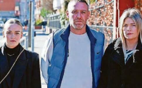 'Calvin jumped..and he went straight through the roof feet first'