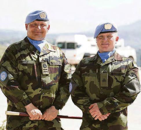 'He is my da but he is still the Sergeant Major as well'