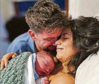 Baby joy for new father McDermott