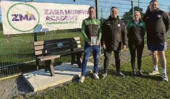 Footie academy opens in tragic Zara's name