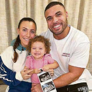 Gladiators star and wife seek prayers for premature tot Leo