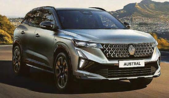 FRESH LOOK FOR UNIQUE RENAULT AUSTRAL SUV