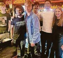 Nesbitt gets welcome at the Hearth