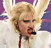 Gaga 'proud' of movie role as Harlequin