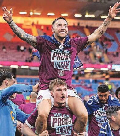 JOSH CUTS DOWN BLADES TO SEND BURNLEY UP