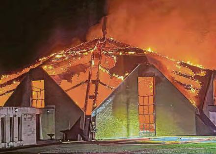 BELOVED CHURCH BURNED TO GROUND