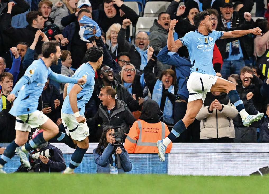 Nunes' stunning stoppage-time winner gives Guardiola victory and fires City up to third in the Champions League race