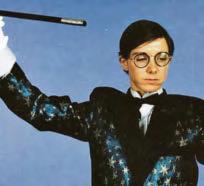 Spellbinding return after posing as man