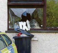 Cops suspect petrol bomb arson at flat