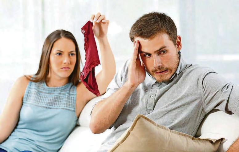 My cheating guy can't help but lie