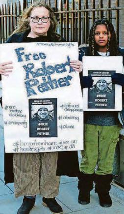 'Robert has lung cancer ..He will die soon if he is not released'