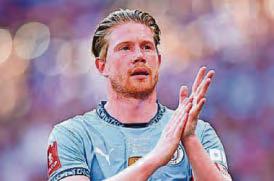 PASS MASTER KEVIN SECOND ONLY TO MESSI