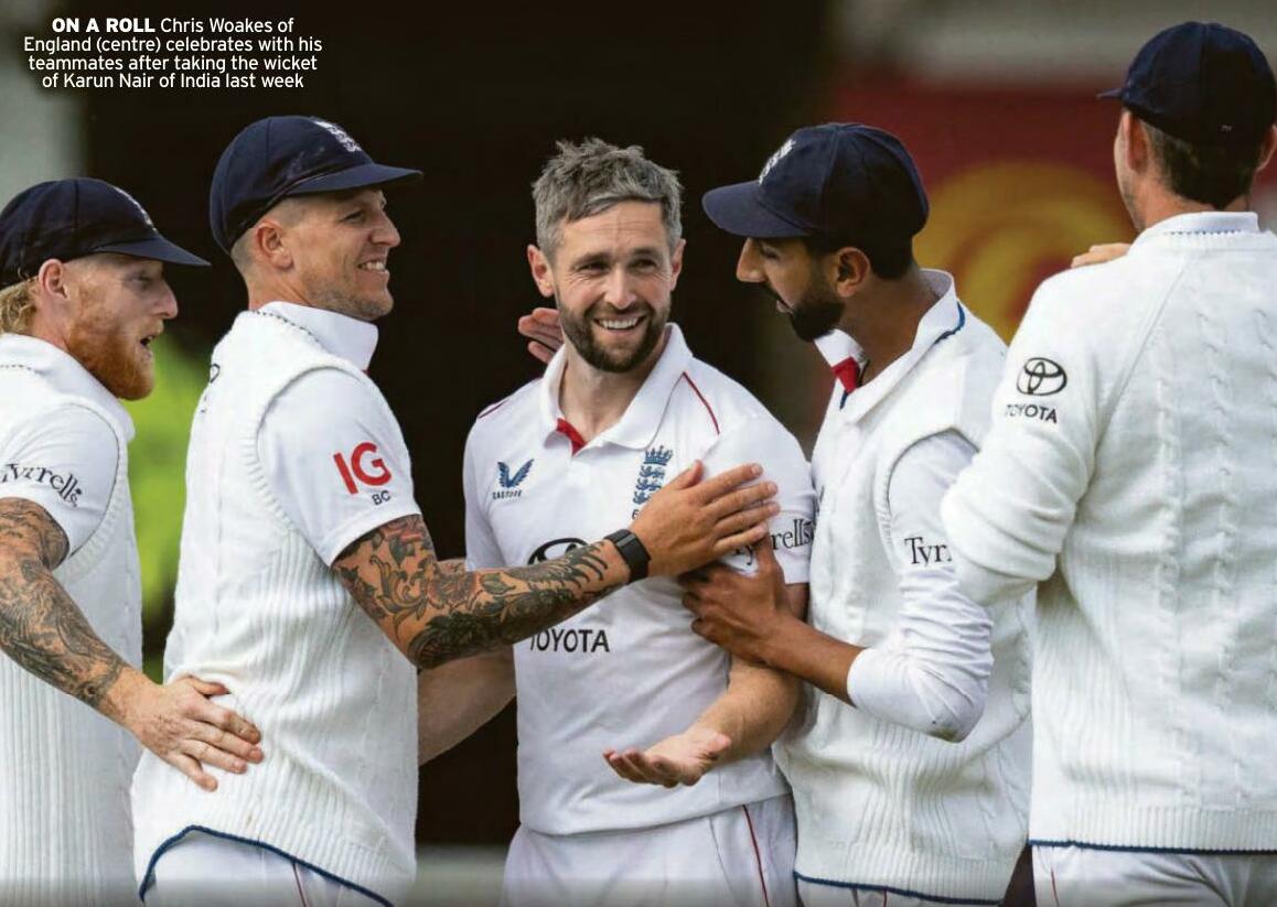 WOAKES: WE'LL HAVE KEY EDG'