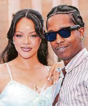 ASAP lets slip gender of RiRi tot