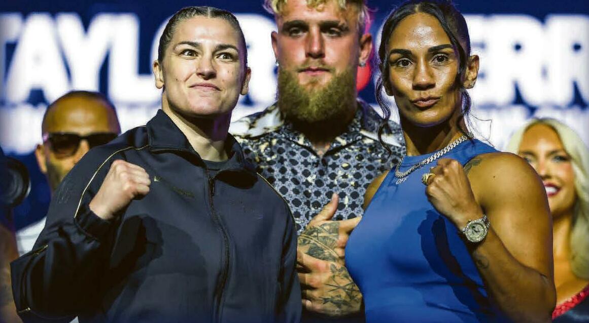 KATIE: ROAR WITH THE PUNCHES...