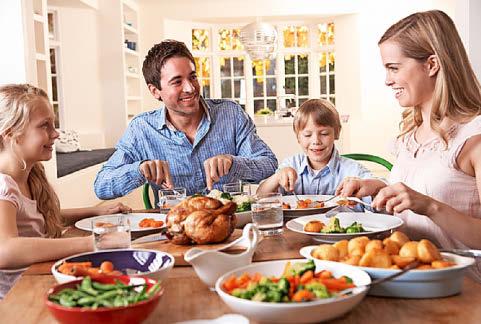 Push to promote quality time with kids at table