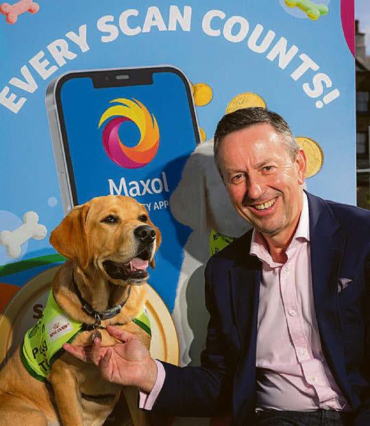 MAXOL WILL RAISE FUNDS TO TRAIN GUIDE PUPPIES