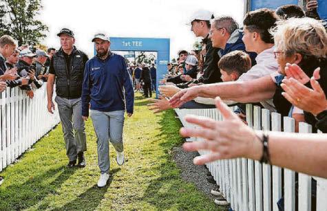 SHANE ADMITS TO BIT OF RORY ENVY