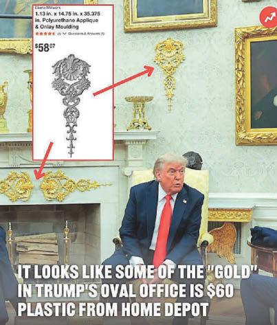 WHAT A LOAD OF BULL-ION, DON!