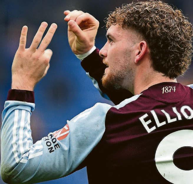 ELLIOTT HAPPY TO PLAY THE VILLAN