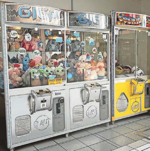 KID FREED FROM 'CLAW MACHINE'