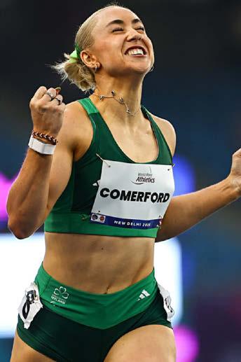 It's gold again Comerford for