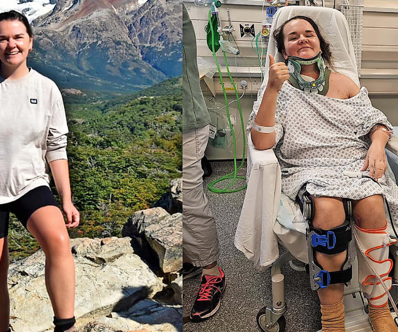 Irishwoman run over in London 'grateful to be alive'