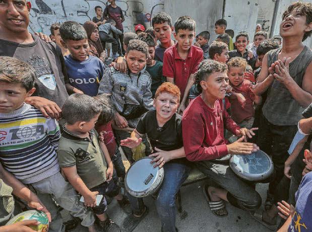 No bombs, no bullets.silence is soundtrack of hope for a better tomorrow