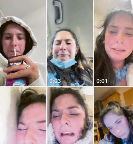 I hope these scary photos show other victims they are not alone