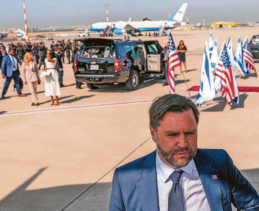 Vance blasts vote to annex the West Bank
