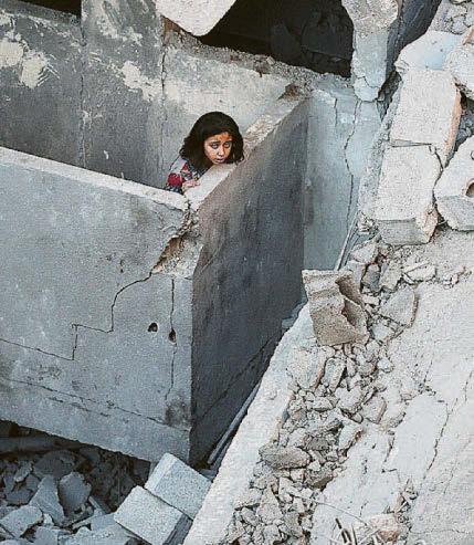 Deadly Israeli raids kill 104