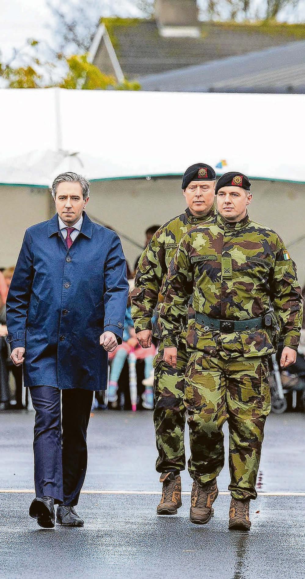 TANAISTE PAYS TRIBUTE TO 300 IRISH TROOPS