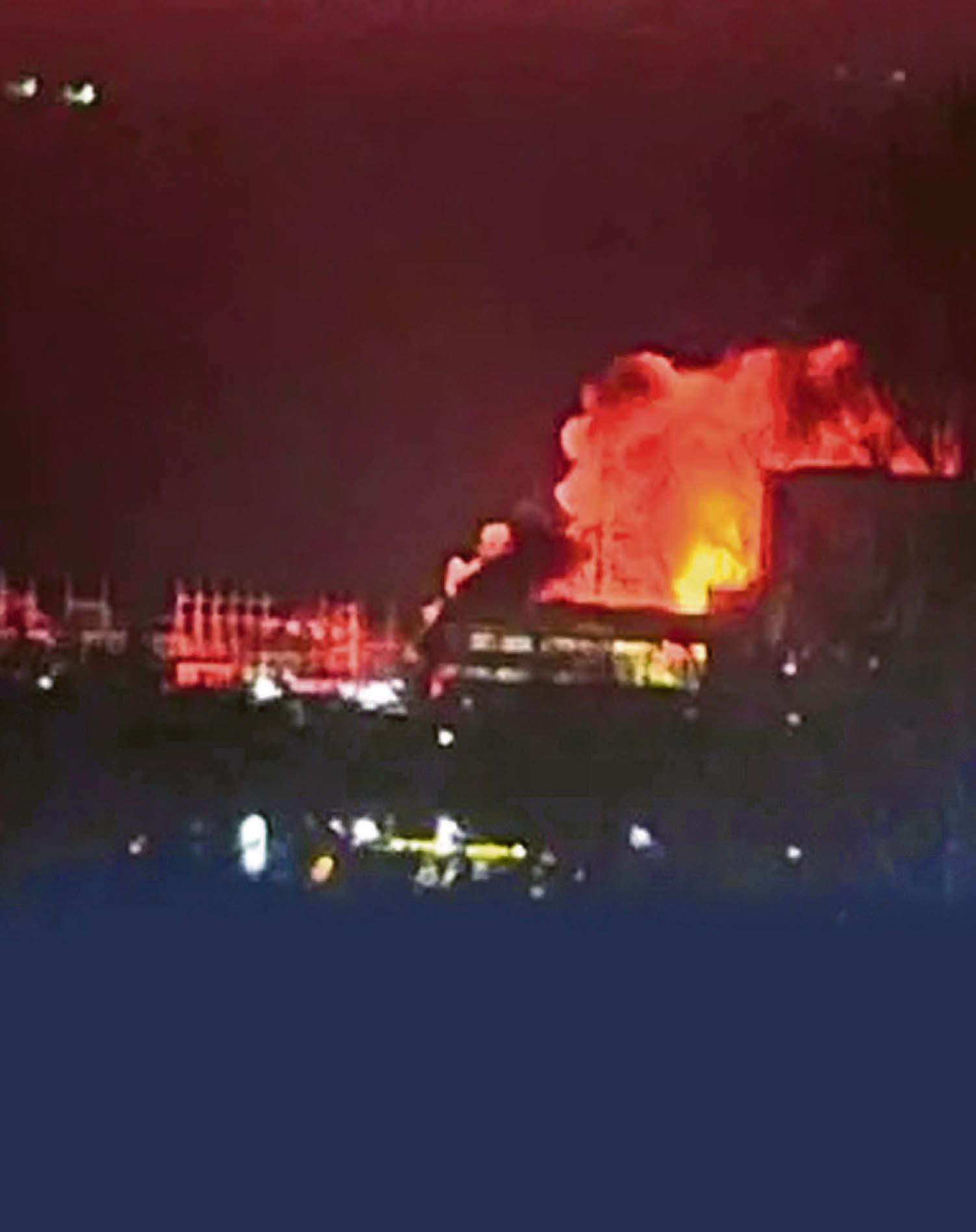 DRONE BLITZ ON RUSSIAN POWER