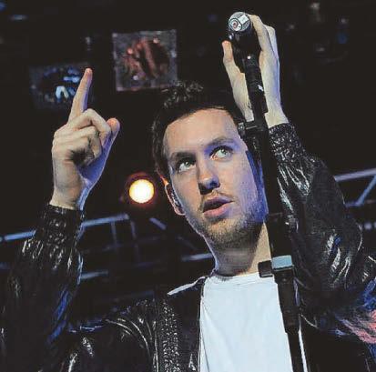 Calv' 1 more day Dublin...