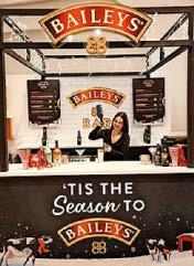 Baileys’ season's treatings at airport