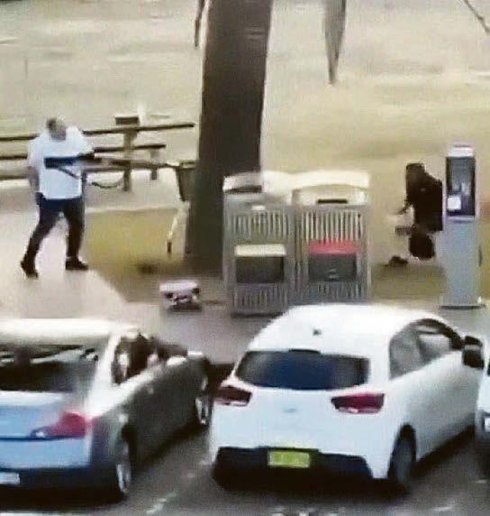 Bravery in the face of terror..