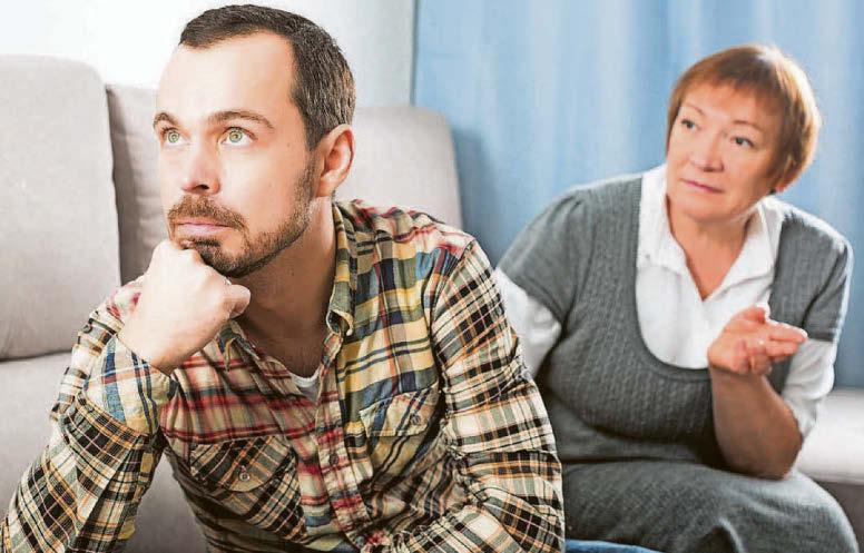 Evil mum leaves my fella a wreck