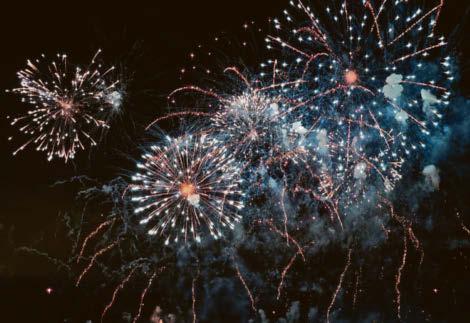 OFF WITH A BANG...