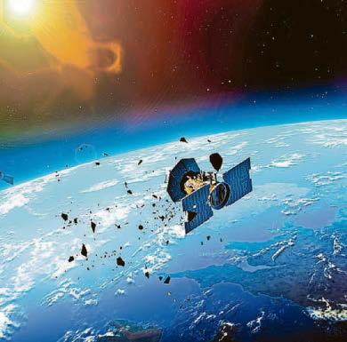 Space junk makes good vibrations