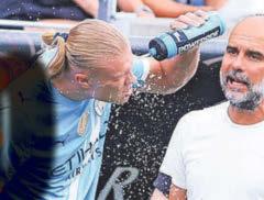 Players have to tackle the heat at World Cup