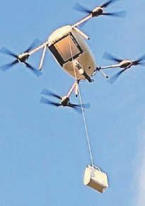 Prayers answered on drone deliveries