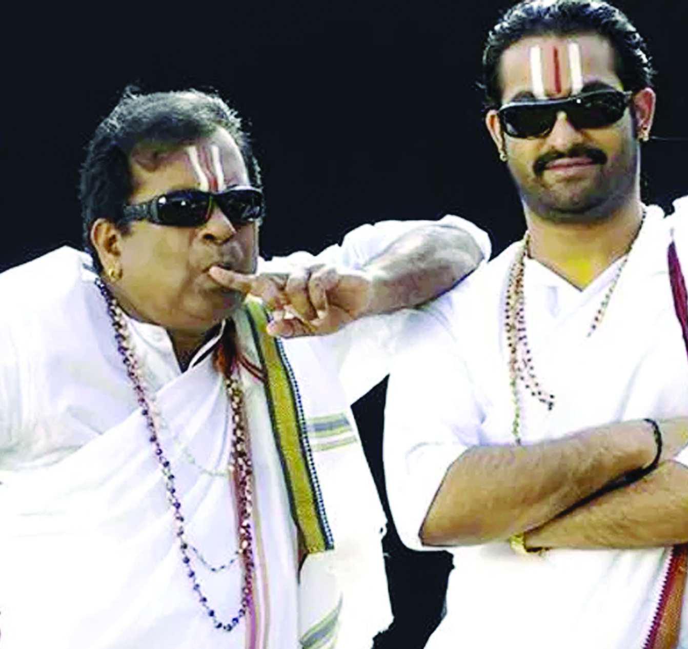 ఎన్టీఆర్ పోస్పై బ్రహ్మీ ఫన్నీ రిప్లే