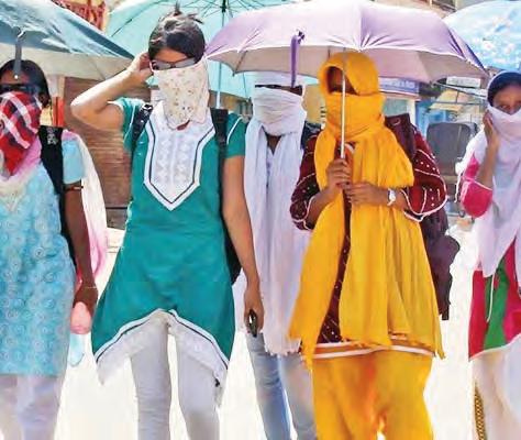 తీవ్రమైన ఎండలు