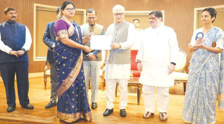 పెంబి బ్లాక్కు జాతీయస్థాయిలో కాంస్య పతకం