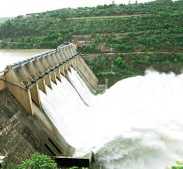 శ్రీశైలం నీటి ప్రాజెక్టుకు నీలం సంజీవరెడ్డి శంకుస్థాపన