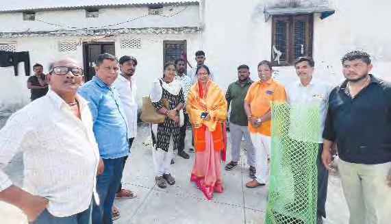 రెండు రోజులలో రోడ్ నిర్మాణ పనులు పూర్తి చేస్తాము