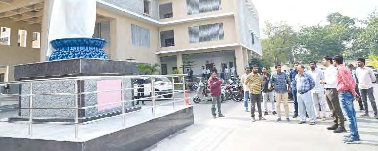 జిల్లా కేంద్రంలో తెలంగాణ తల్లి విగ్రహ ఆవిష్కరణ ఏర్పాట్లు ప్రారంభం