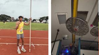 Dev Meena, who rewrote pole vault national record, has one request: ‘please allow my poles in flights’