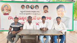 YOUTH CONGRESS DEFENDS MINISTER SRIDHAR BABU, LASHES OUT AT PUTTA MADHU FOR MALICIOUS REMARKS